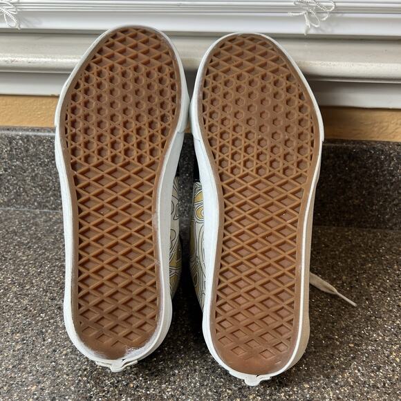 Vans SK8-Hi Sneaker Skate Shoes Black/Heart Print Womens 8.5 Suede/Canvas Mens 7 - Picture 10 of 11